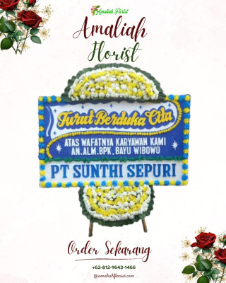 Papan Bunga Duka di Kaur Utara