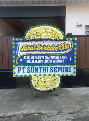 Papan Bunga Duka di Kaur Utara